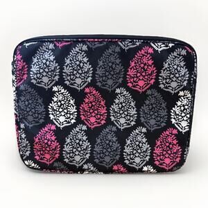 Vera Bradley Quilted Laptop Tablet Travel Case Bag - Northern Lights - 13.5x10